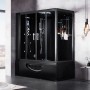 COMBI BALNEO DOUCHE HAMMAM ARCHIPEL® CBH BLACK GAUCHE