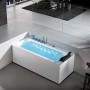 Baignoire Balneo rectangulaire HAMILTON Zeland® 160 x 75 -gauche