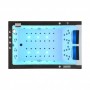 Baignoire Balnéo LORD DUO Black - ARCHIPEL® 185X120 GAUCHE