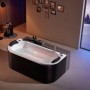 BAIGNOIRE BALNEO NEO BLACK 1 PLACE ARCHIPEL® 180X86