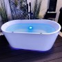 Baignoire Balnéo en Îlot - Archipel® ILO AIR 150 - Nano jets - 2 pompes air